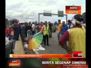 Kakitangan Bernama maut kemalangan