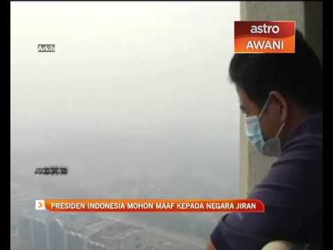 Presiden Indonesia mohon maaf kepada negara jiran