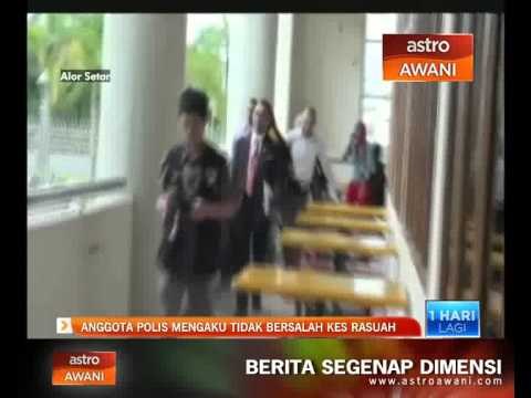 Anggota polis mengaku tidak bersalah kes rasuah