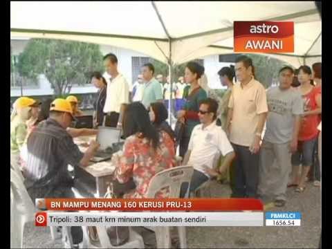 BN mampu menang 160 kerusi PRU-13