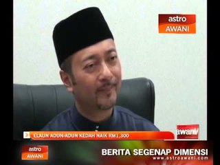 Elaun ADUN - ADUN Kedah naik RM1,300