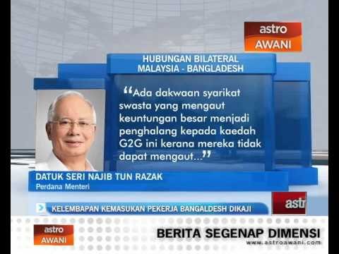 Kelembapan kemasukan pekerja Bangladesh dikaji