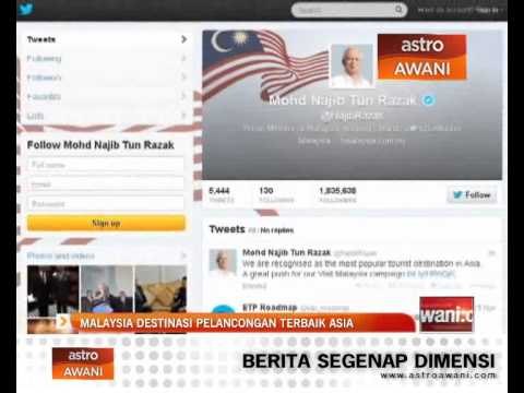 Malaysia destinasi pelancongan terbaik dunia