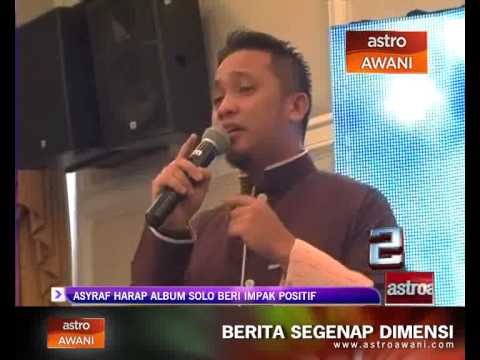 Asyraf harap album solo beri impak positif