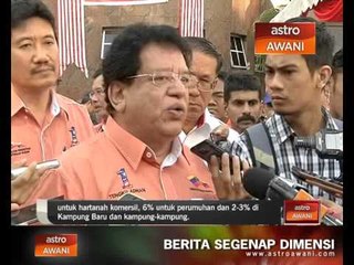 Kenaikan berdasarkan nilai hartanah semasa
