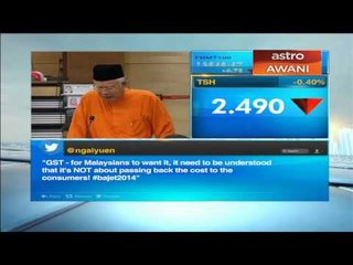 Bajet 2014: Pelaksanaan GST