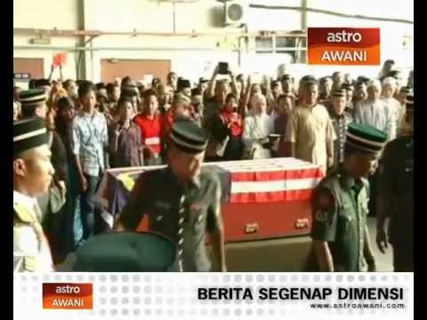 Jenazah dua wira terkorban selamat disemadikan