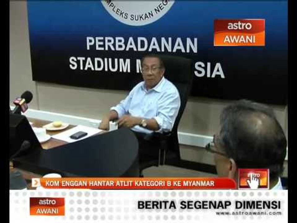 KOM enggan hantar atlet Kategori B ke Myanmar