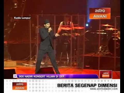 900 peminat hadir konsert Hujan di DFP