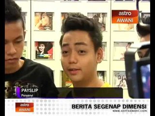 'Payslip' mahu berjaya sebaris artis ternama