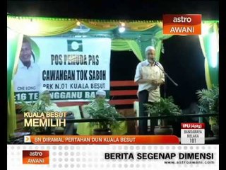 BN diramal pertahan DUN Kuala Besut