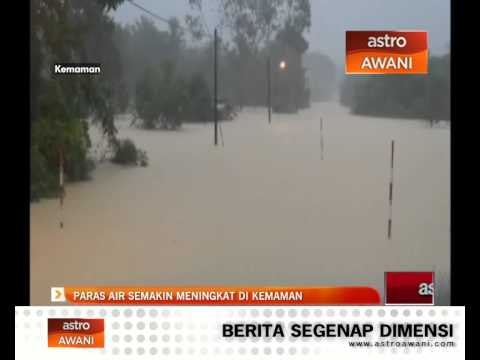 Paras air semakin meningkat di Kemaman