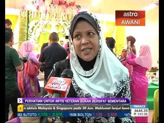 Perhatian untuk artis veteran bukan bersifat sementara