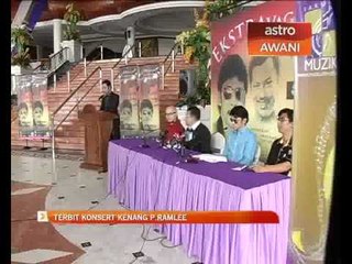 Terbit konsert kenang P.Ramlee
