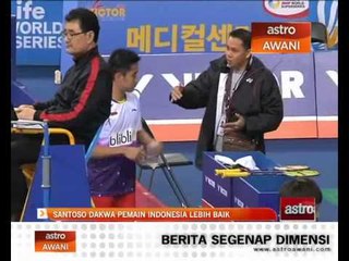 Santoso dakwa pemain Indonesia lebih baik