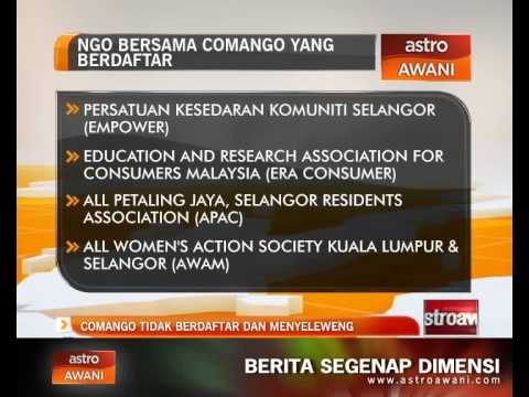 Camango tidak berdaftar dan menyeleweng