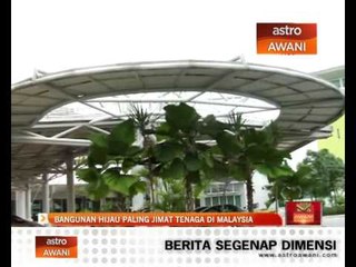 Bangunan hijau paling jimat tenaga di Malaysia