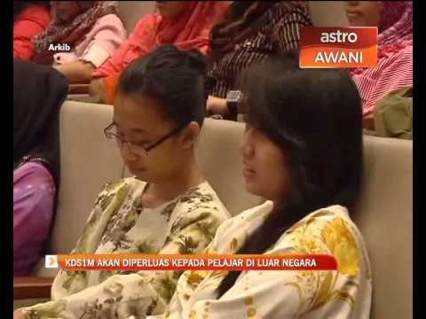 KDS1M akan diperluas kepada pelajar luar negara
