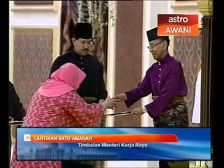 Reaksi Menteri: Lantikan adalah satu amanah