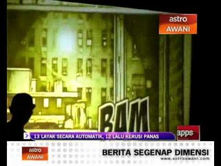 13 layak secara automatik, 12 lalu kerusi panas