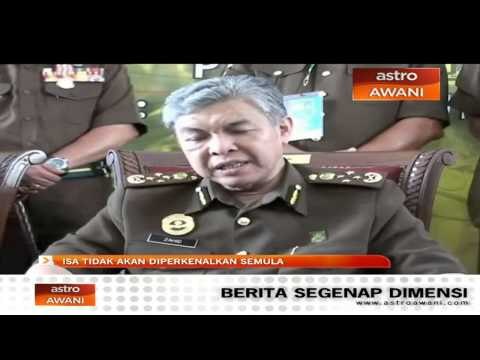 'ISA tidak akan diperkenalkan semula' - Zahid Hamidi