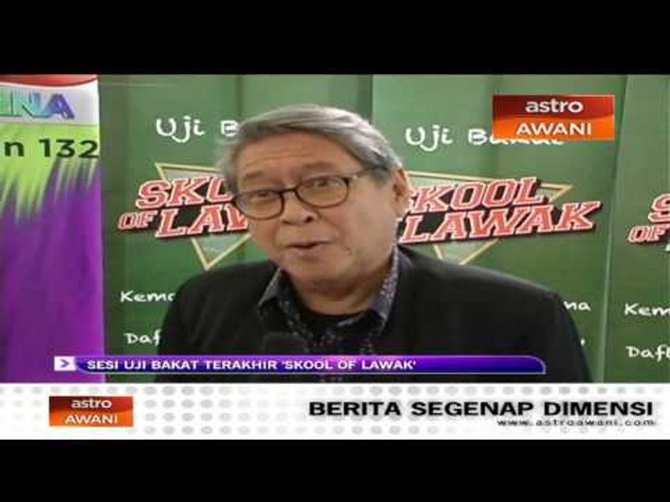 Sesi uji bakat terakhir 'School of Lawak'