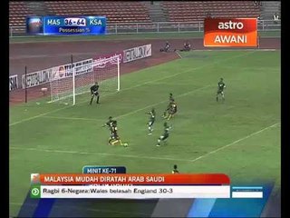 Arab Saudi tundukkan Malaysia 4-1