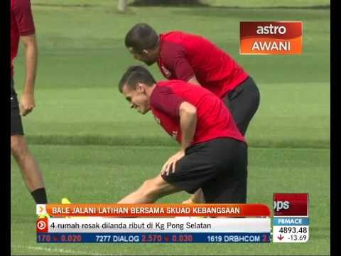Bale jalani latihan bersama skuad kebangsaan Wales