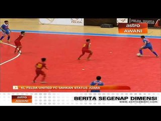 KL Felda United FC sahkan juara