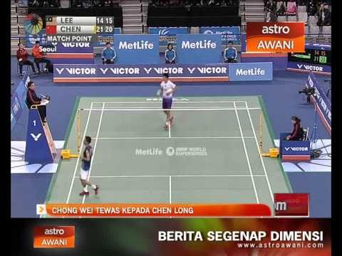 Reaksi Chong Wei tewas kepada Chen Long