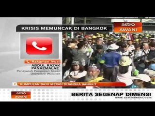 Kumpulan baju merah Thailand dijangka bangkit