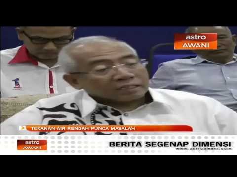 Tekanan air rendah punca masalah