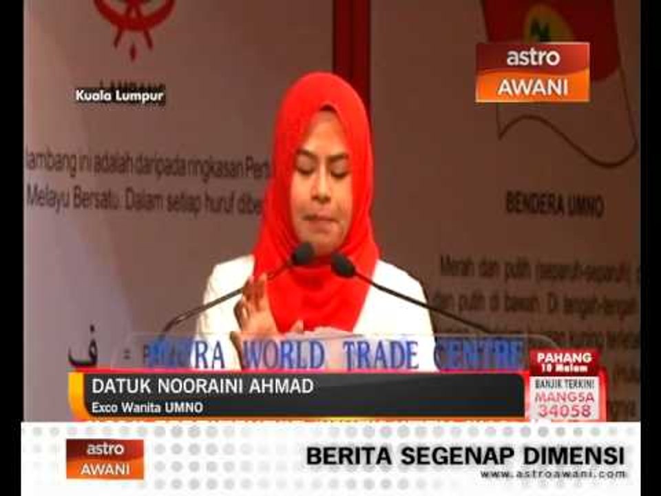 Wanita UMNO cadang waktu kerja anjal diperluas