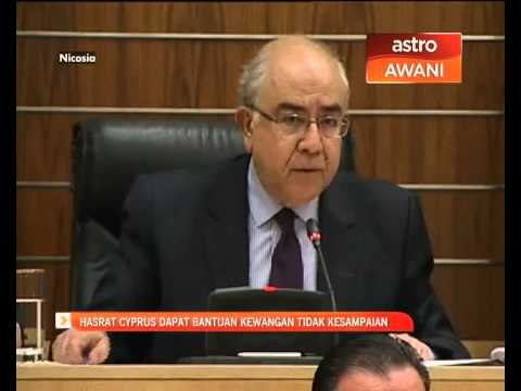 Hasrat Cyprus dapat bantuan kewangan tidak kesampaian