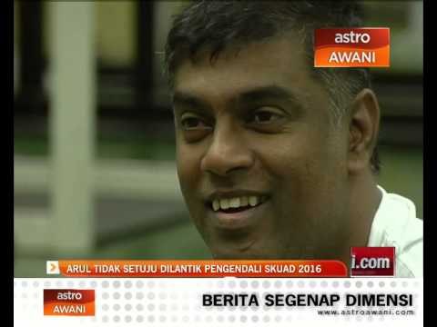 Arul tidak setuju kendali Skuad Projek 2016