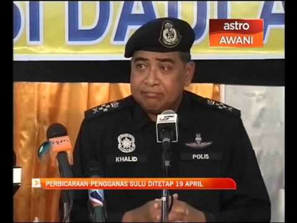 Perbicaraan terhadap pengganas Sulu ditetapkan pada 19 April 2013