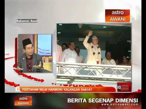 Pertahan nilai harmoni kalangan rakyat