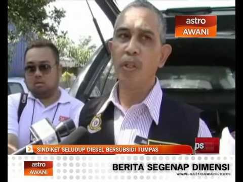 Sindiket seludup diesel bersubsidi tumpas
