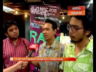 12 sketsa P.Ramlee dalam satu pementasan