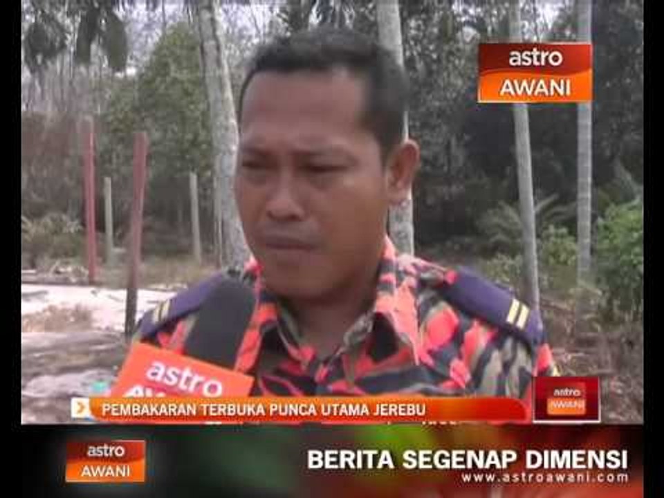 Pembakaran terbuka punca utama jerebu