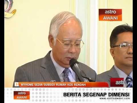MyHome sedia subsidi pembelian rumah kos rendah
