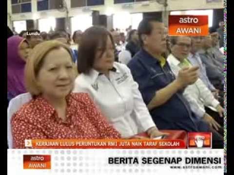 Kerajaan lulus peruntukan RM1 juta naik taraf sekolah
