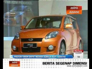 Download Video: Proton yakin dapat raih semula slot teratas