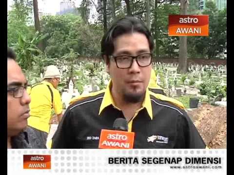 SENIMAN desak segera perbaiki pusara P.Ramlee