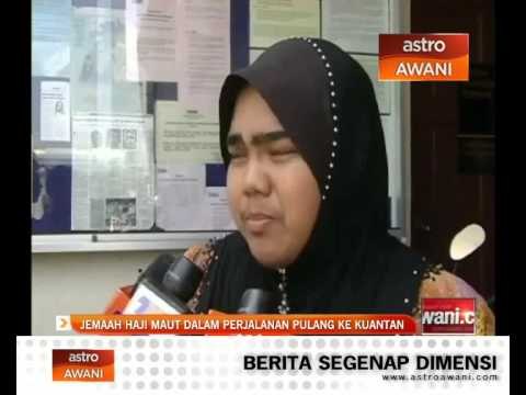 Jemaah Haji maut dalam perjalanan pulang ke Kuantan