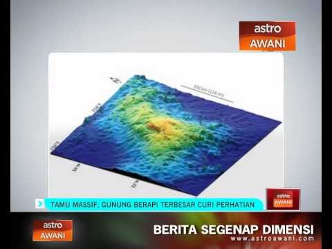 Tamu Massif, Gunung berapi terbesar curi perhatian