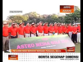 PM luang masa beribadah bersama pengamal media