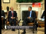Obama desak Thein Sein hentikan keganasan etnik