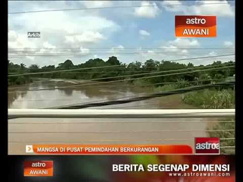 Mangsa di pusat pemindahan banjir Sabah berkurangan
