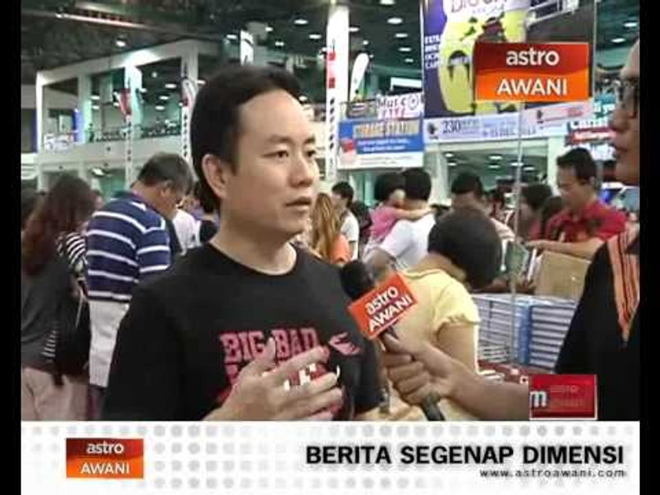 Pesta buku 'The Big Bad Wolf' kembali lagi